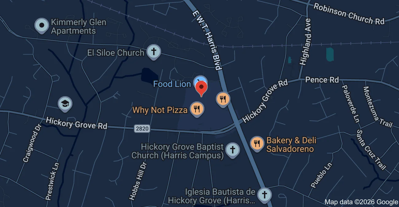 Hickory Grove Map